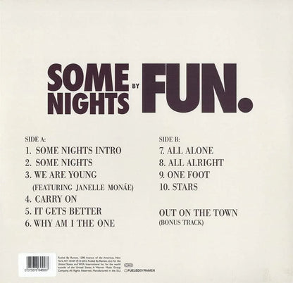 Fun - Some Nights (Limited Anniversary Edition, Gatefold, Silver Vinyl) (LP) - Joco Records