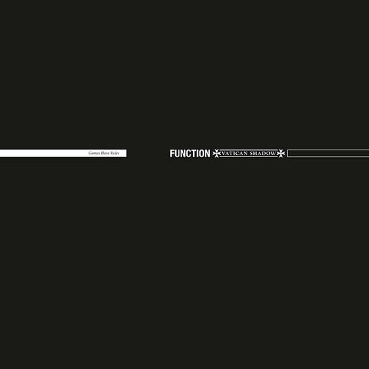 Function & Vatican Shadow - Games Have Rules (2 LP) - Joco Records