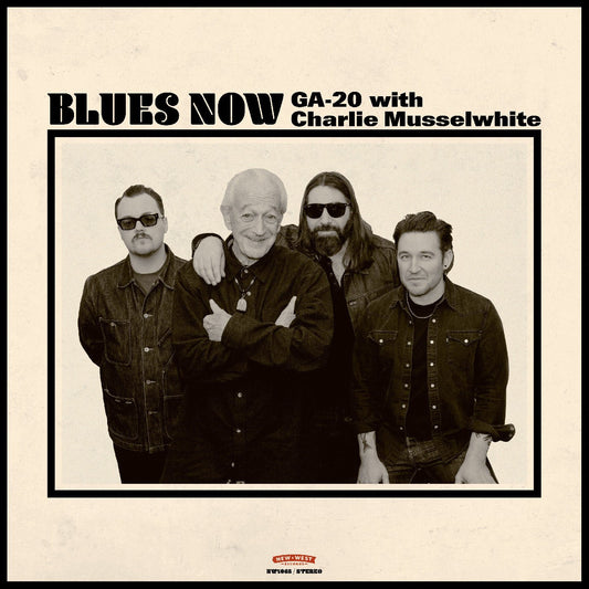 GA-20 - Blues Now (Indie Exclusive, Red Splatter Vinyl) (LP) - Joco Records