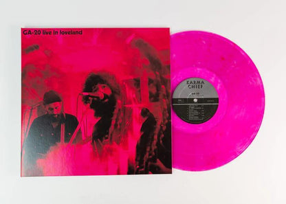 GA-20 - Live In Loveland (Limited Edition, Pink Swirl Vinyl) (LP) - Joco Records