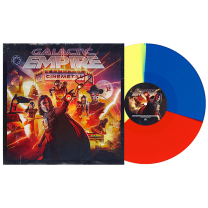 Galactic Empire - Cinemetal (Red/Yellow/Blue Vinyl) (Indie Exclusive)