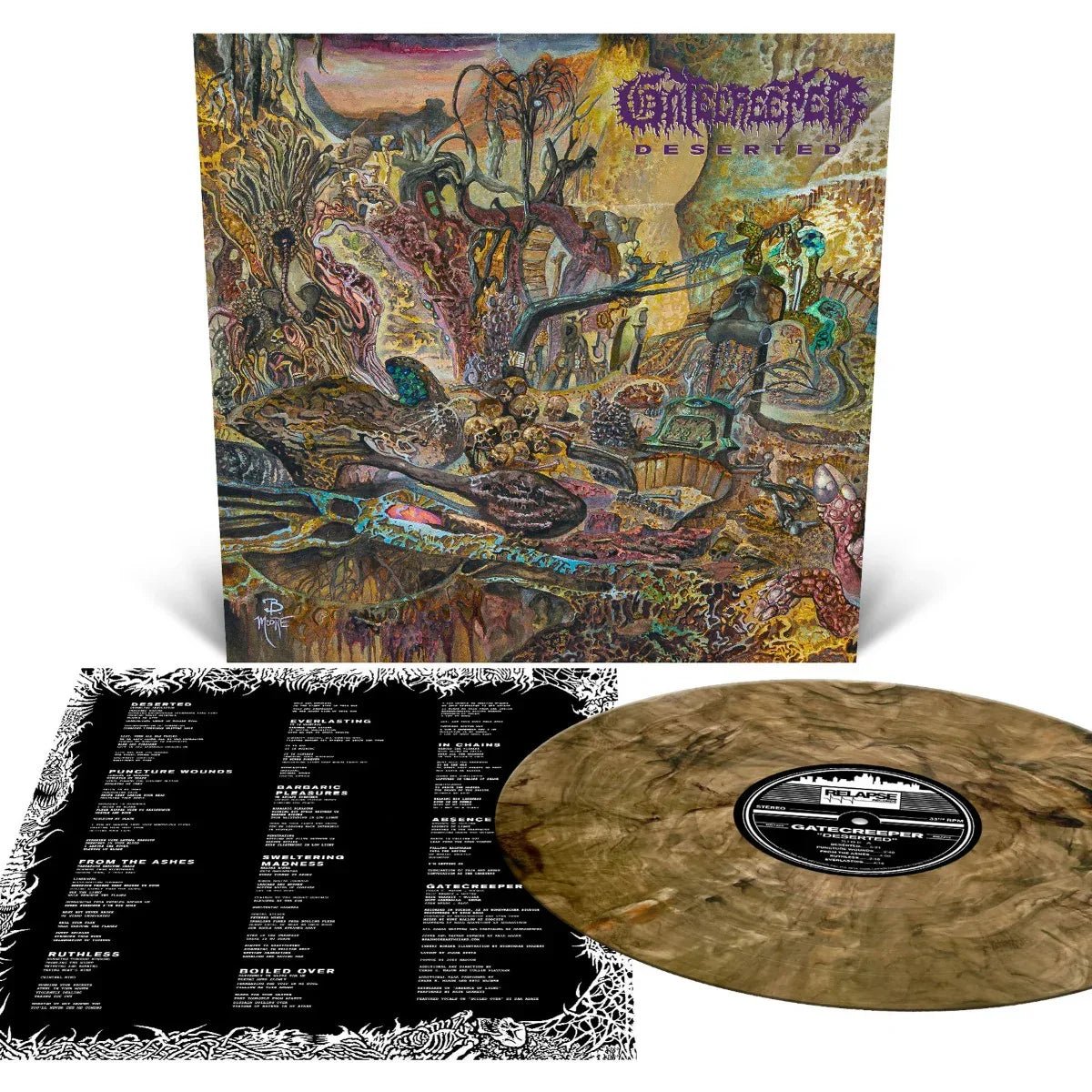 Gatecreeper - Deserted (Marble Vinyl) - Joco Records