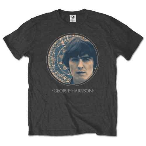 George Harrison - Circular Portrait (T-Shirt) - Joco Records