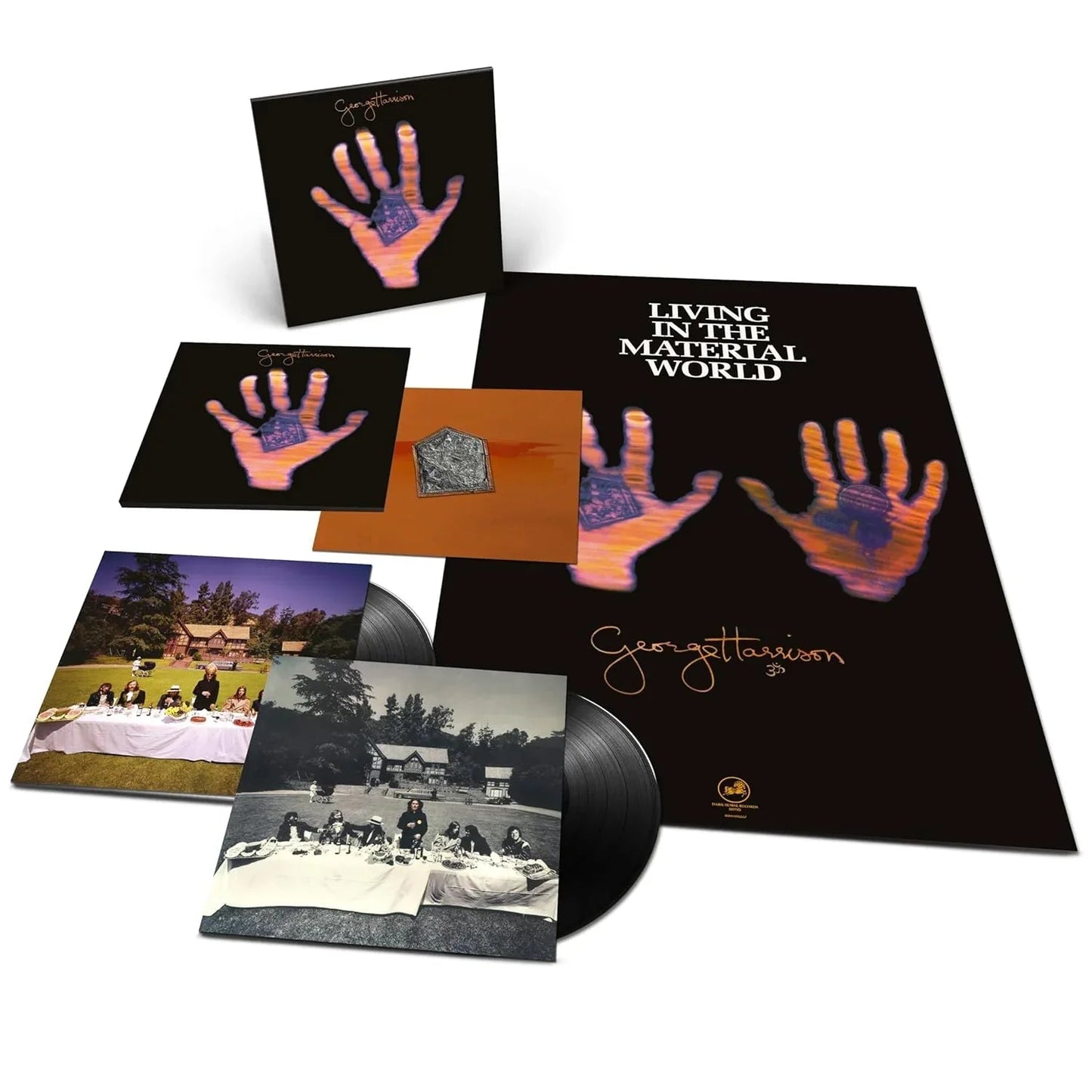 George Harrison - Living In The Material World (50th Anniversary, Limited Deluxe Edition) (180 Gram, Booklet) (2 LP) - Joco Records