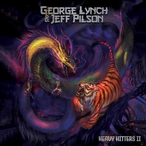 George Lynch - Heavy Hitters II - Silver/ purple Splatter (LP) - Joco Records