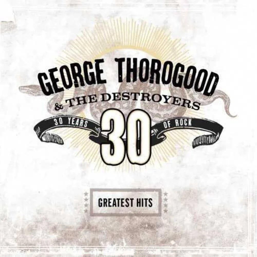 George Thorogood & The Destroyers - Greatest Hits: 30 Years of Rock Brown (Limited Edition, Clear & Brown Vinyl) (2 LP) - Joco Records