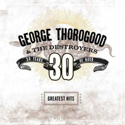 George Thorogood & The Destroyers - Greatest Hits: 30 Years of Rock Brown (Limited Edition, Clear & Brown Vinyl) (2 LP) - Joco Records