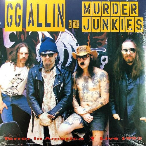Gg Allin & The Murder Junkies - Terror In America (Limited Edition, Clear Vinyl, Green)