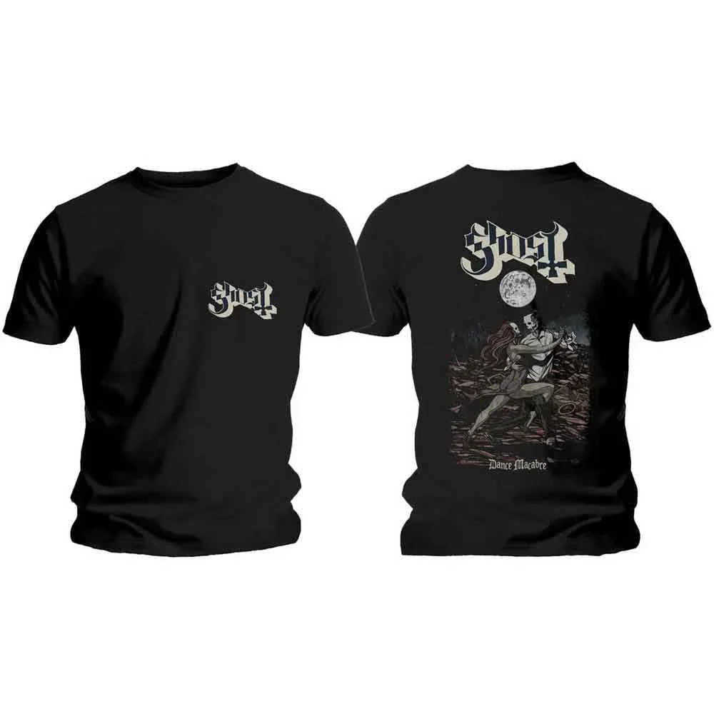 Ghost - Dance Macabre Cover & Logo (T-Shirt) - Joco Records