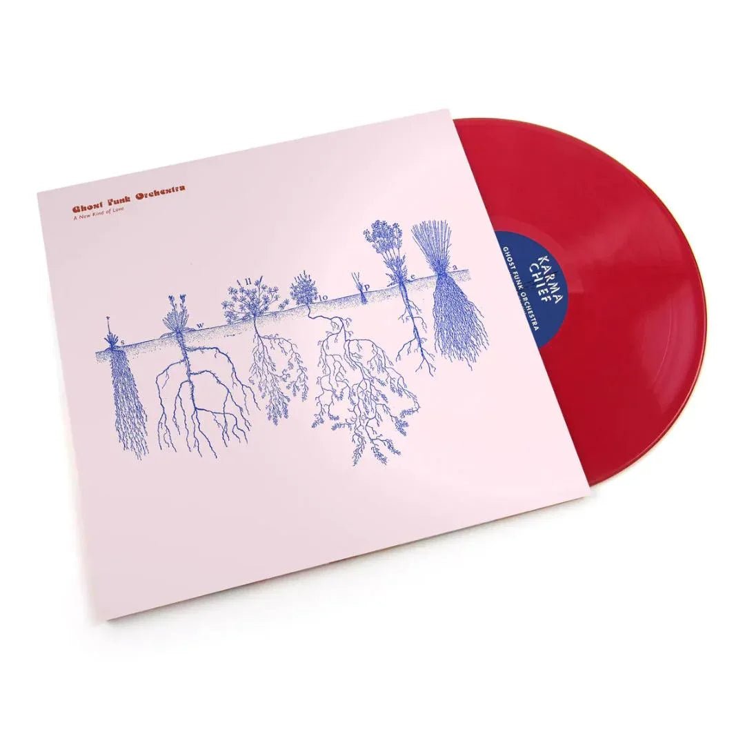 Ghost Funk Orchestra - A New Kind Of Love (Indie Exclusive, Clear Red Vinyl) (LP) - Joco Records