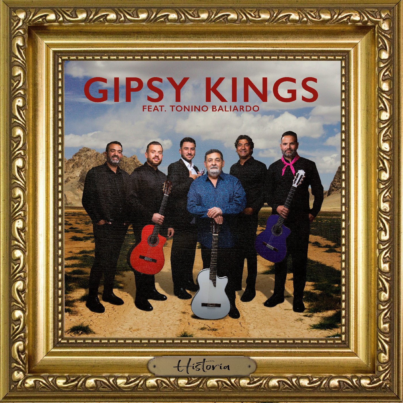 Gipsy Kings Feat. Tonino Baliardo - Historia (White And Blue Marble Vinyl) (Vinyl) - Joco Records