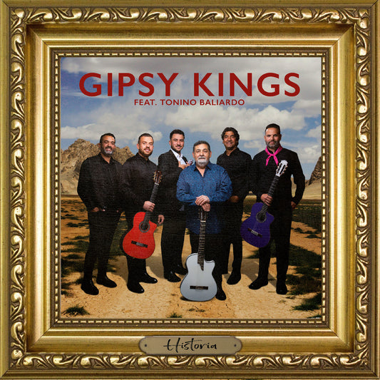 Gipsy Kings Feat. Tonino Baliardo - Historia (White And Blue Marble Vinyl)