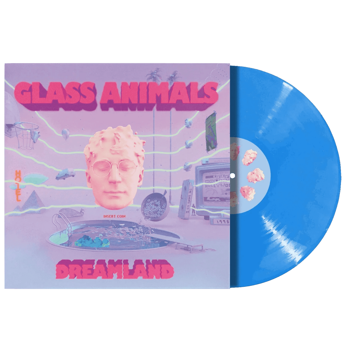 Glass Animals - Dreamland (Indie Exclusive, 180 Gram, Blue Vinyl) (LP) - Joco Records