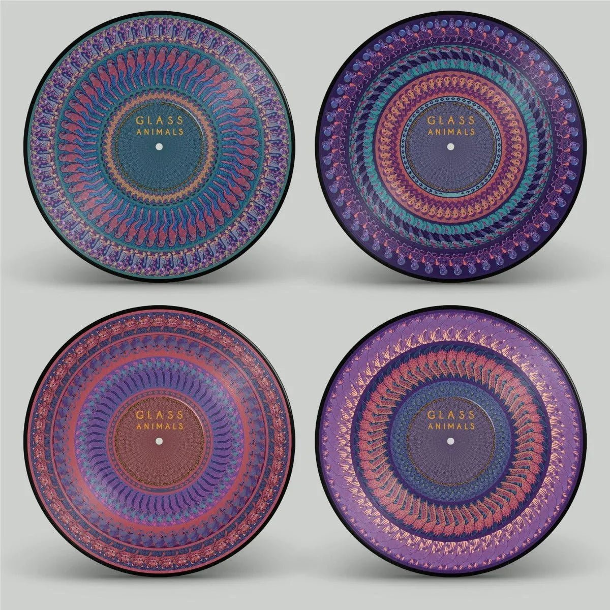 Glass Animals - Zaba (Zeotrope Limited Edition, Picture Disc) (2 LP) - Joco Records