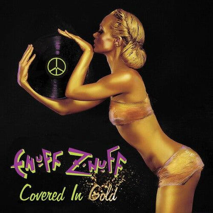 Enuff Z'nuff - Covered In Gold - Green/ gold Splatter (Color Vinyl, Green, Gold) - Joco Records