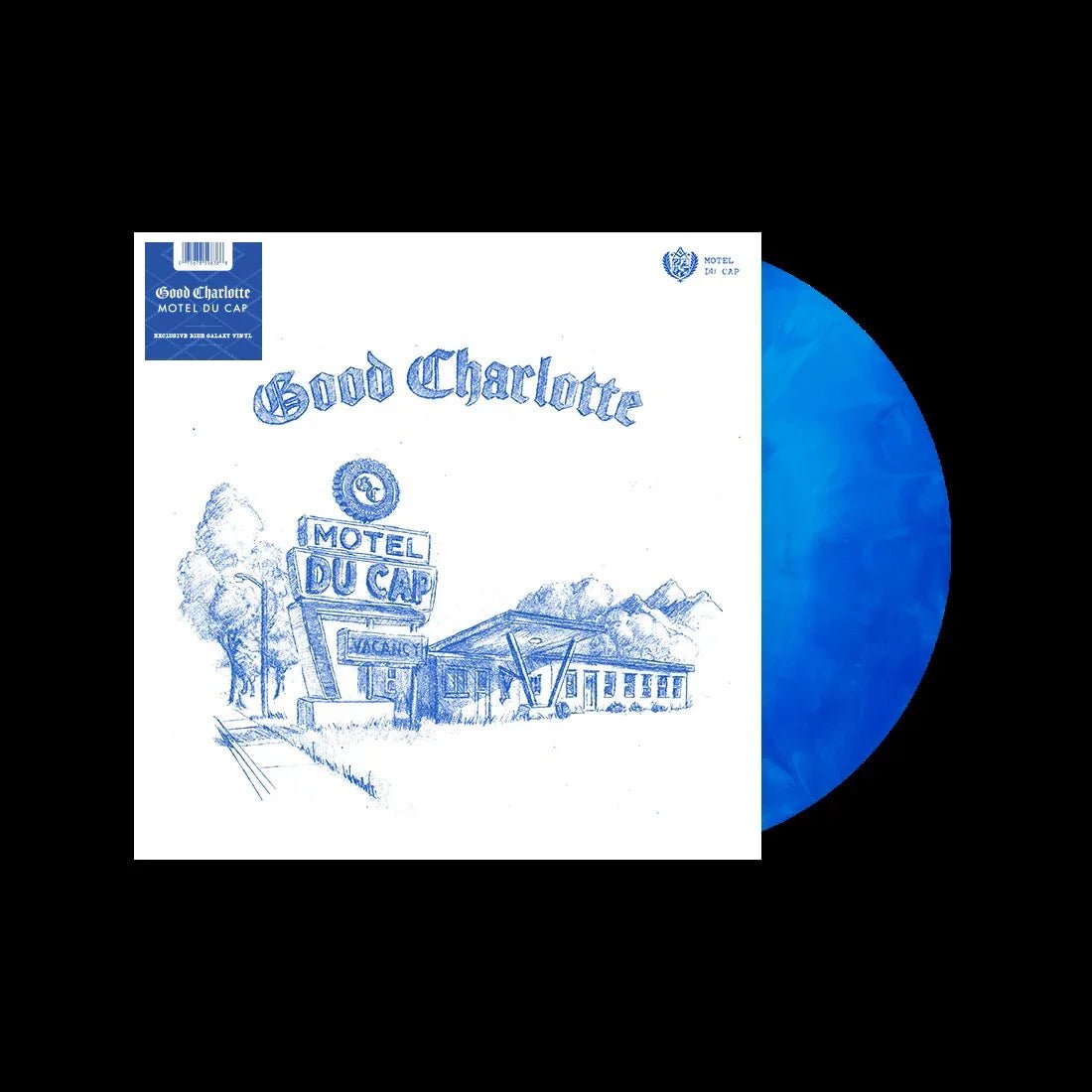 Good Charlotte - Motel Du Cap (Indie Exclusive) (Blue Galaxy Vinyl) - Joco Records