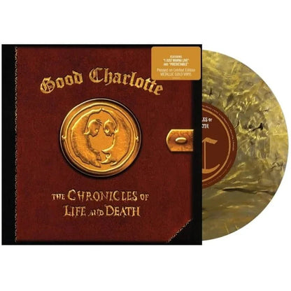 Good Charlotte - The Chronicles Of Life Life And Death (Limited Edition, Metallic Gold Vinyl) (LP) - Joco Records