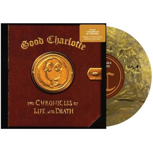 Good Charlotte - The Chronicles Of Life Life And Death (Limited Edition, Metallic Gold Vinyl) (LP) - Joco Records