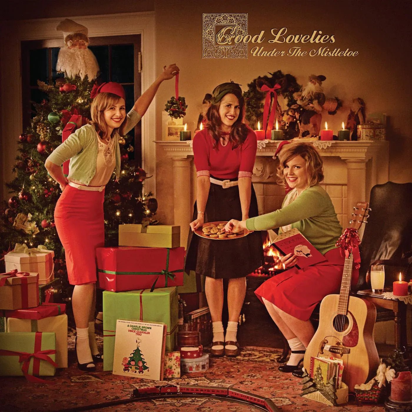 Good Lovelies - Under the Mistletoe (Red Vinyl) (LP) - Joco Records