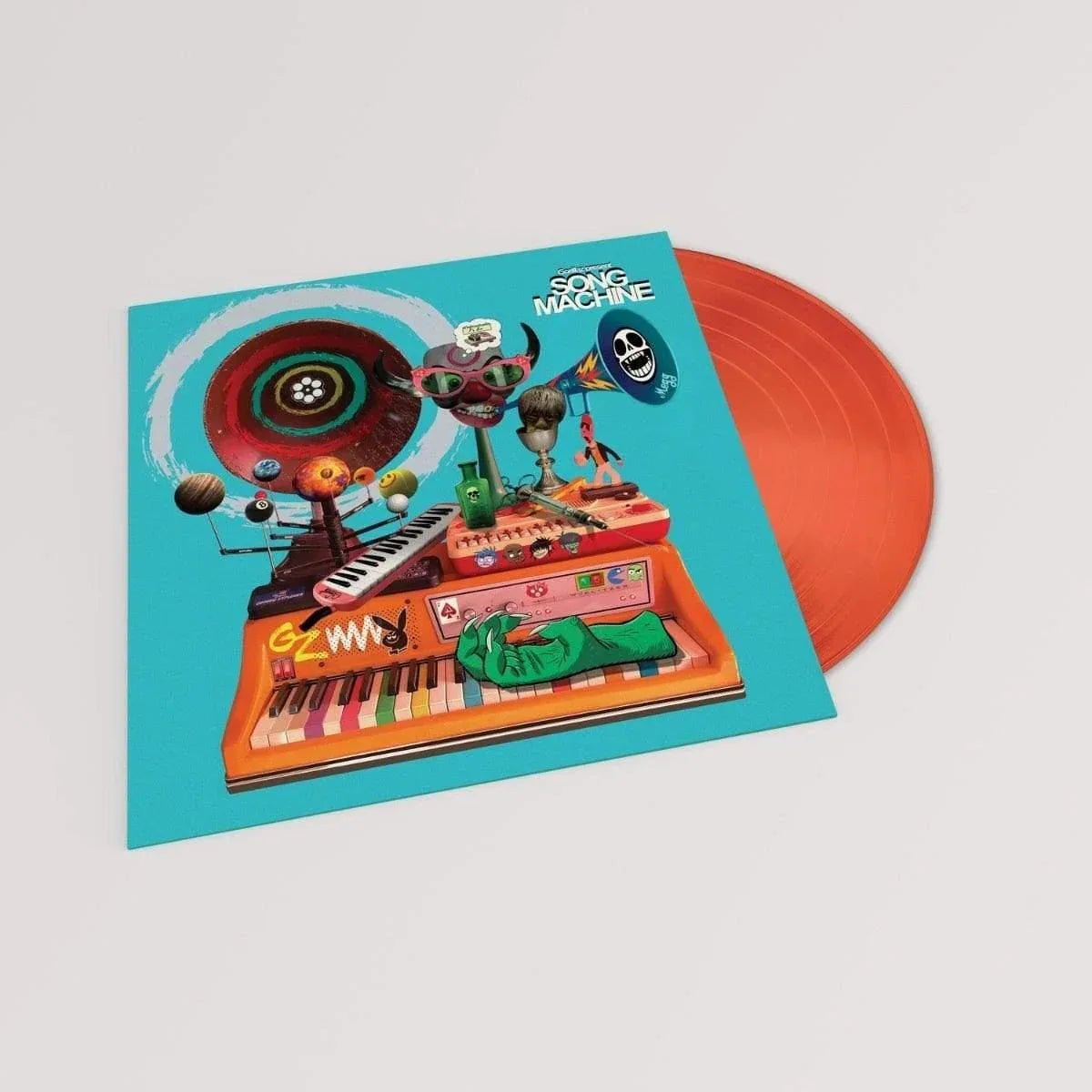 Gorillaz - Song Machine, Season One (Neon Orange Vinyl)(Indie Exclusive) (LP) - Joco Records
