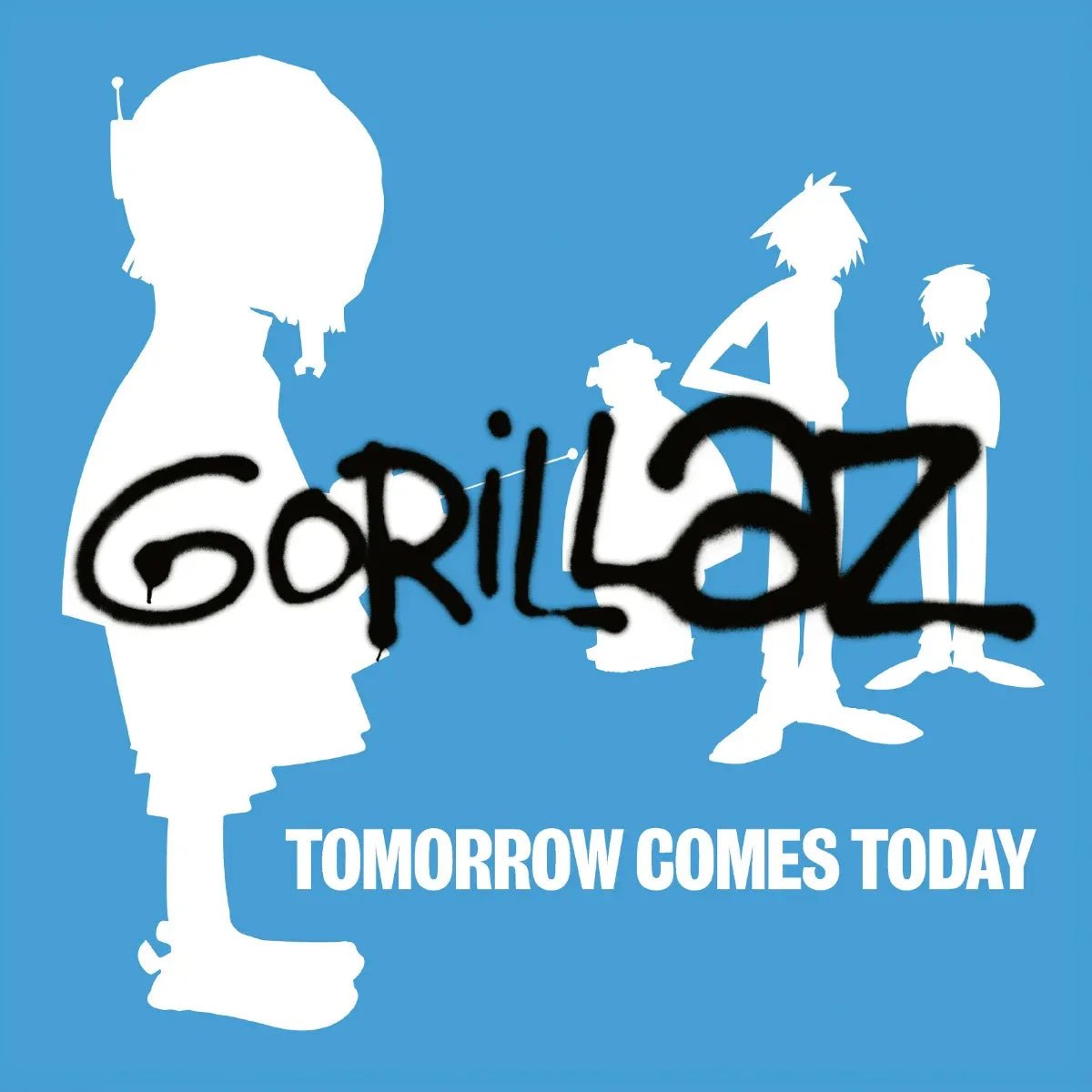 Gorillaz - Tomorrow Comes Today Ep (Limited Edition, White & Blue Vinyl) (LP) - Joco Records