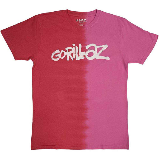 Gorillaz - Two-Tone Brush Logo (T-Shirt)