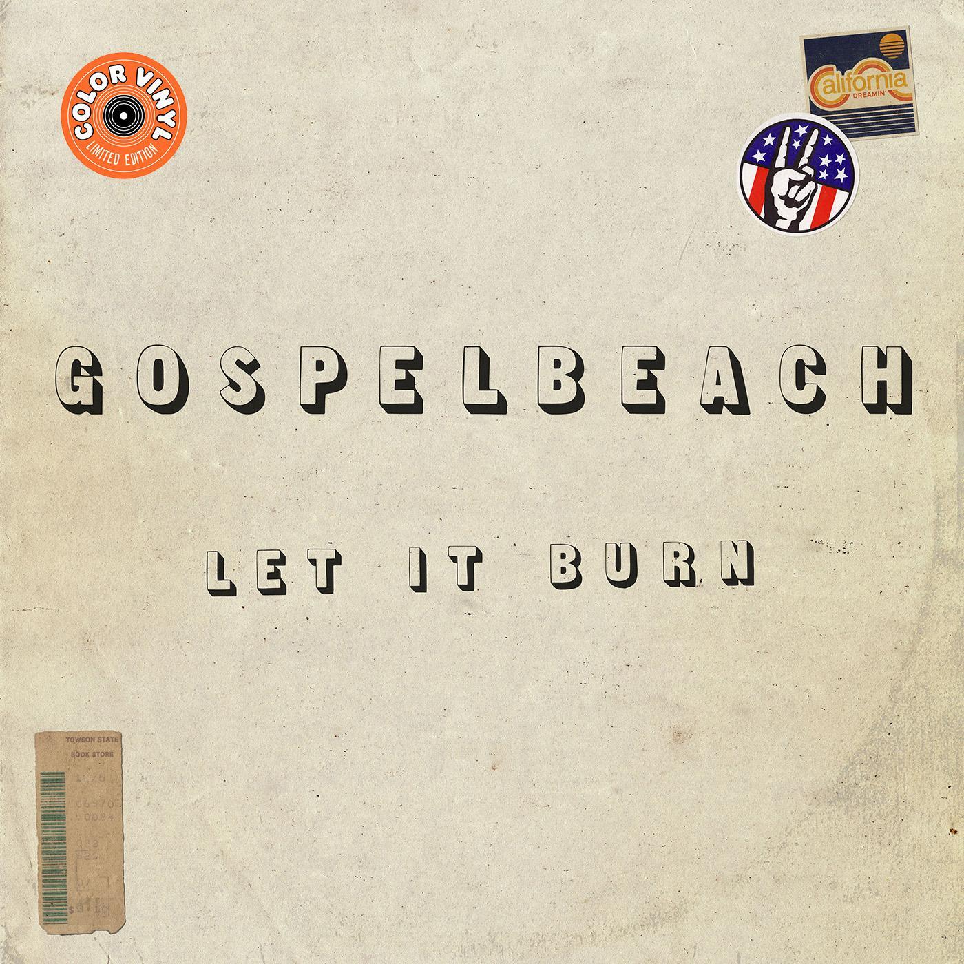 Gospelbeach - Let It Burn (Clear Green Vinyl) (LP) - Joco Records