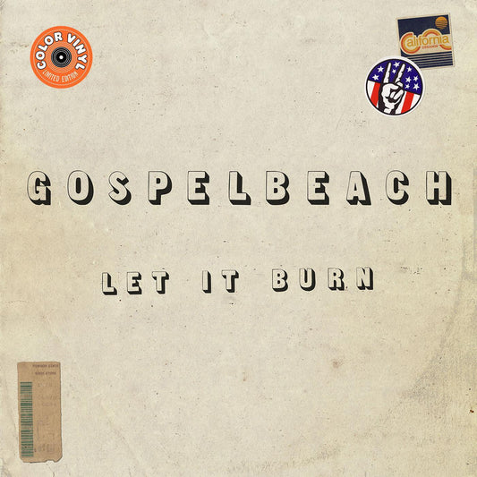 Gospelbeach - Let It Burn (Clear Green Vinyl) (LP) - Joco Records