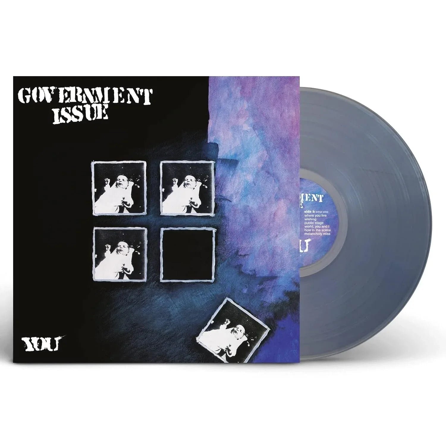 Government Issue - You (Limited Edition, Clear Vinyl) (LP) - Joco Records