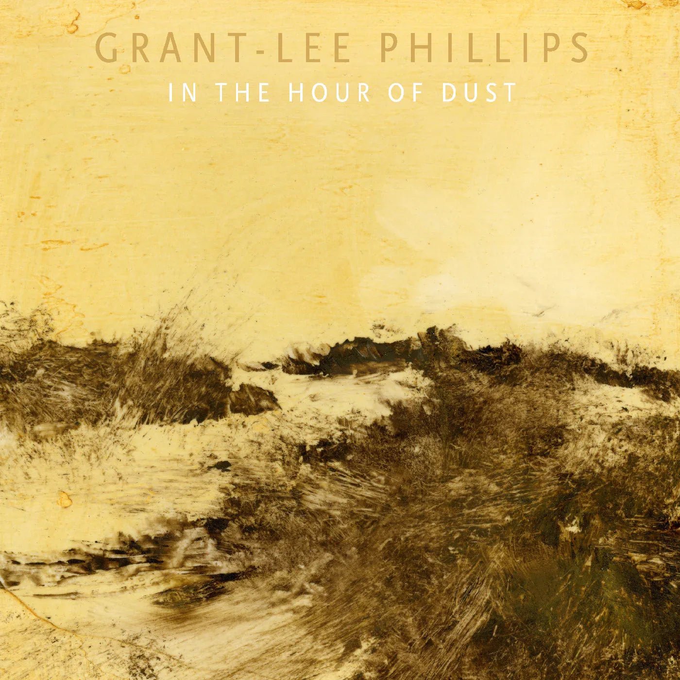 Grant-lee Phillips - In The Hour Of Dust (Signed) (Clear Golden Smoke Vinyl) (LP) - Joco Records