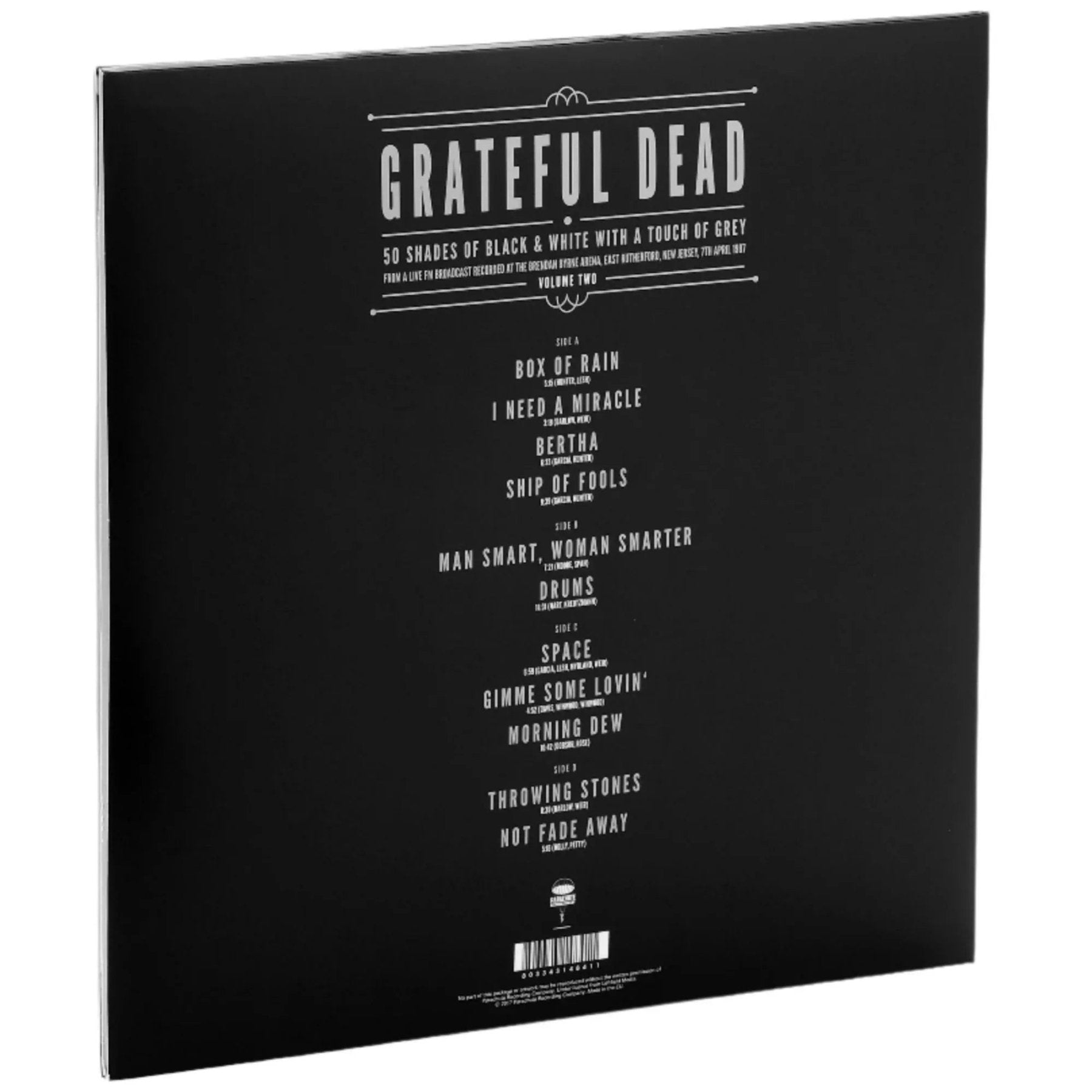 Grateful Dead - 50 Shades of Black & White With A Touch of Grey (Volume 2) (2 LP) - Joco Records