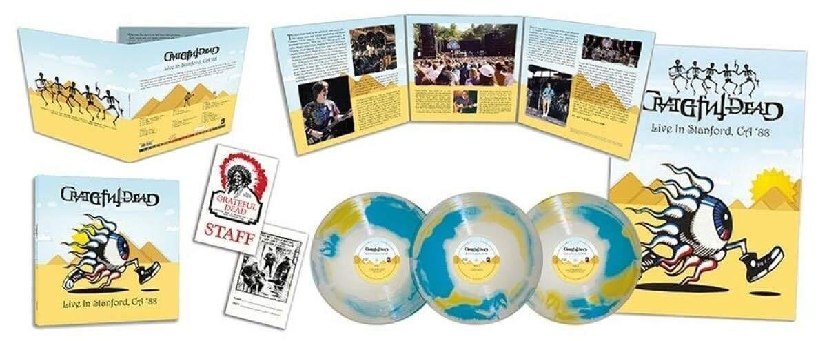Grateful Dead - Live In Stanford CA '88 (Limited Edition, Numbered, Gatefold, Color Vinyl) (3 LP) - Joco Records