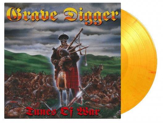 Grave Digger - Tunes Of War (Limited Import, Gatefold, 180 Gram, Flaming, Orange Vinyl) (2 LP) - Joco Records