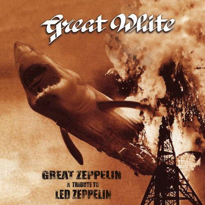 Great White - Great Zeppelin - Tribute To Led Zeppelin (Black White & Gold Splatter Vinyl) (LP) - Joco Records