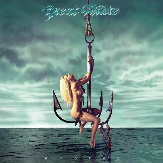 Great White - Hooked (Indie Exclusive, Sea Blue Vinyl) (LP) - Joco Records