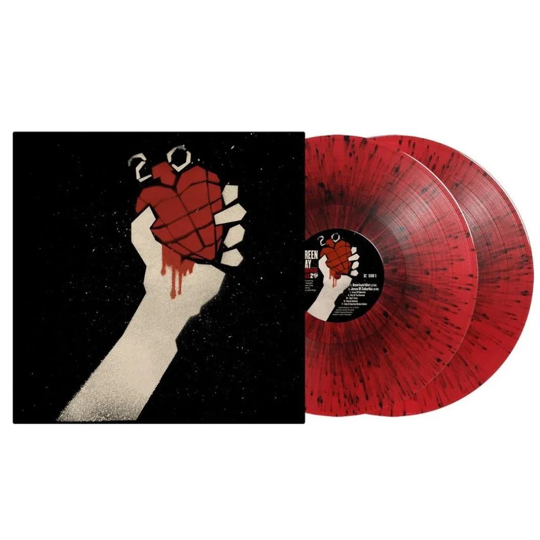 Green Day - American Idiot: 20th Anniversary Edition (Limited Edition, Red & Black Splatter Vinyl) (2 LP) - Joco Records