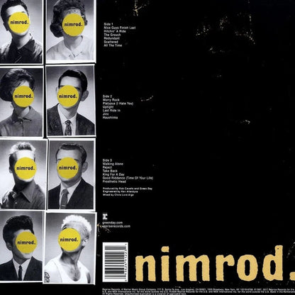 Green Day - Nimrod (20th Anniversary Edition, Etched) (2 LP) - Joco Records