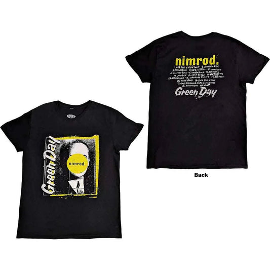 Green Day - Nimrod Tracklist (T-Shirt) - Joco Records