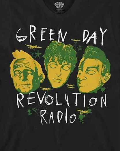 Green Day - Scribble Mask Tee (T-Shirt) - Joco Records