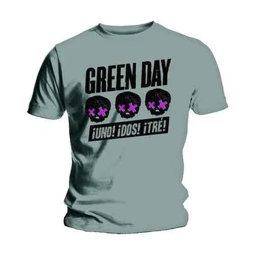 Green Day - Three Heads Better Than One (T-Shirt) - Joco Records