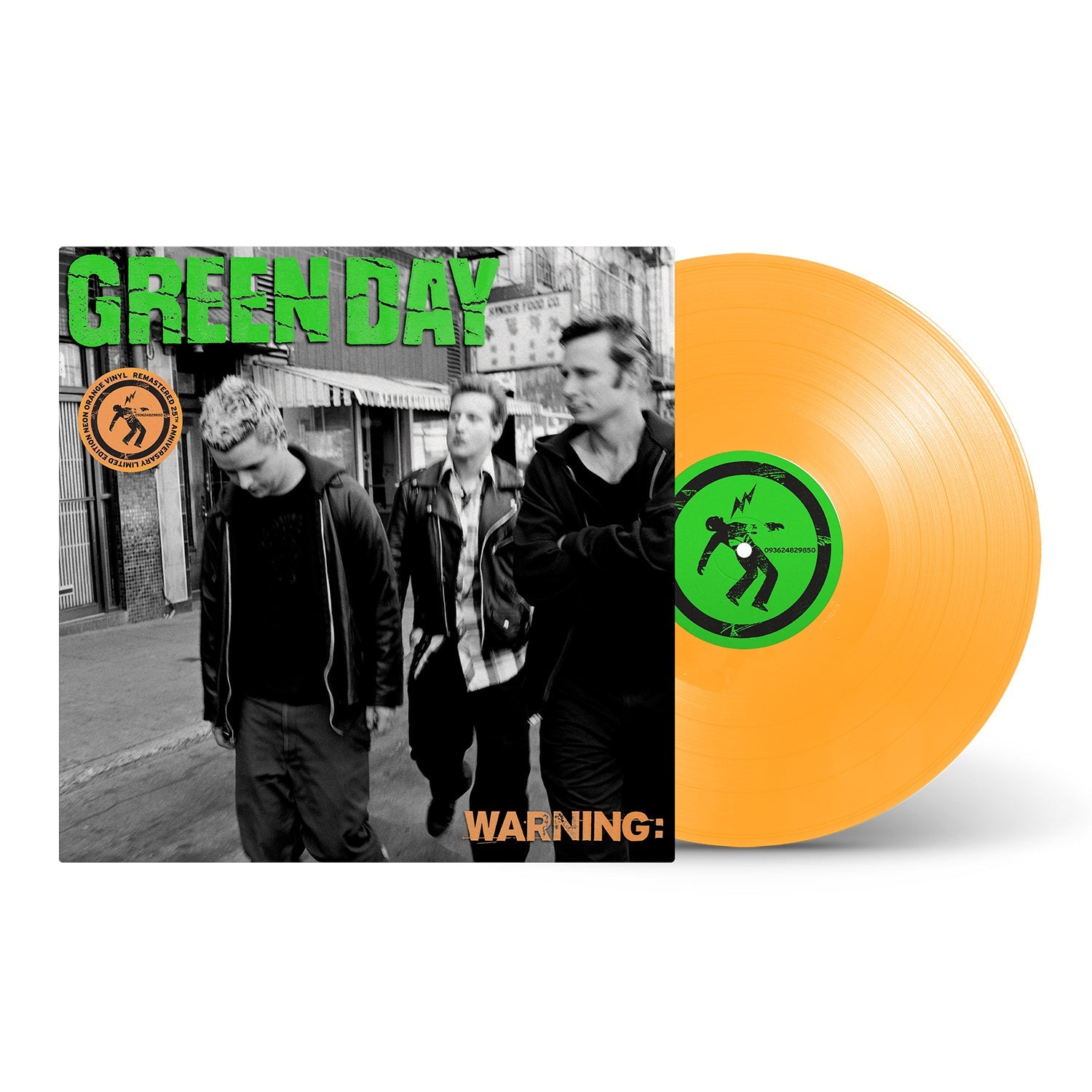 Green Day - Warning (25th Anniversary Deluxe Edition) (Neon Orange Vinyl)