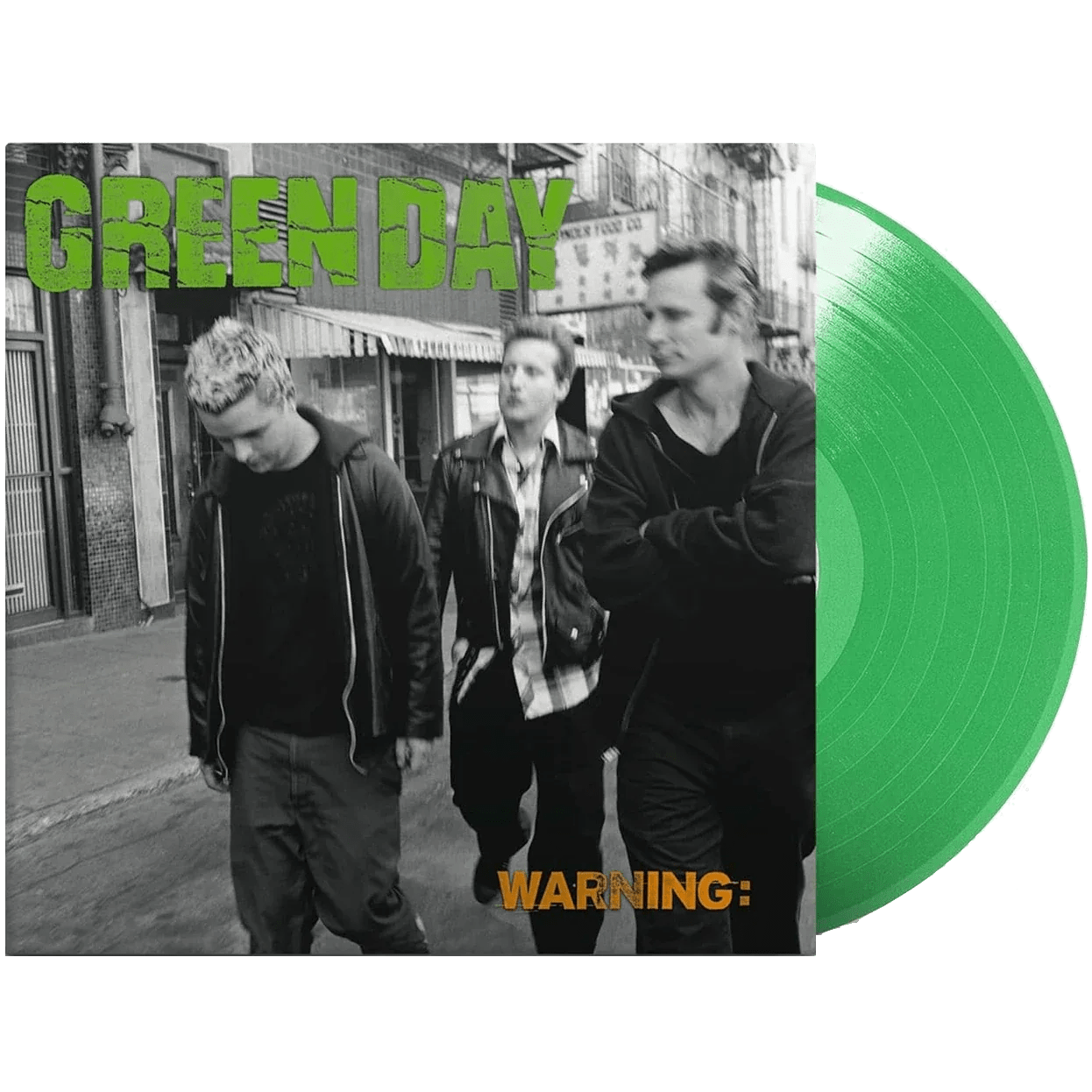 Green Day - Warning (Limited Edition, Green Vinyl) (LP) - Joco Records