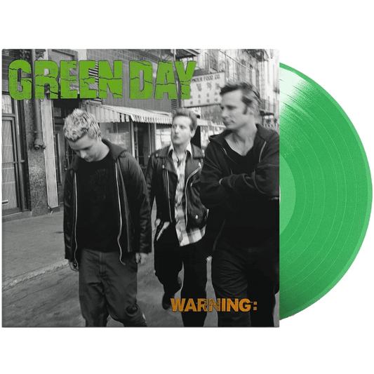 Green Day - Warning (Limited Edition, Green Vinyl) (LP) - Joco Records
