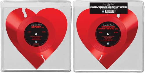 Greg Kihn Band - Jeopardy/ The Breakup Song (They Don't Write 'Em) (Limited Edition, Heart Shaped Red Vinyl)
