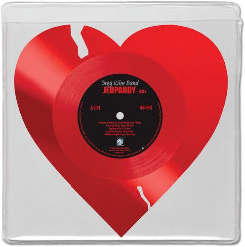 Greg Kihn Band - Jeopardy/ The Breakup Song (They Don't Write 'Em) (Limited Edition, Heart Shaped Red Vinyl)
