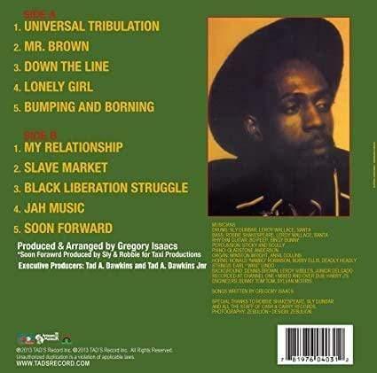 Gregory Isaacs - Soon Forward (LP) - Joco Records