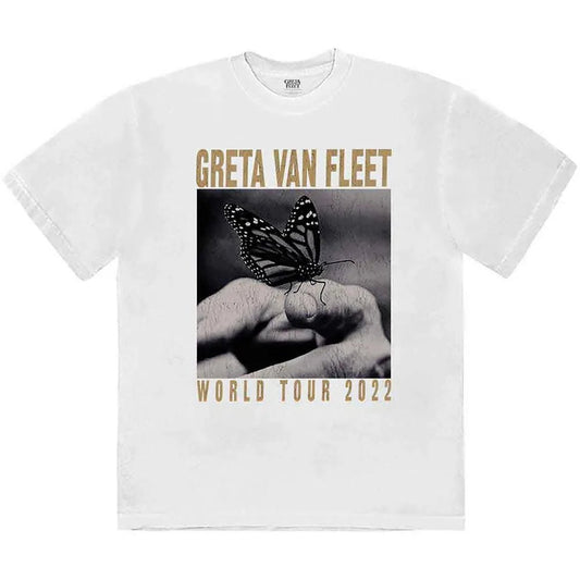 Greta Van Fleet - World Tour Butterfly (T-Shirt) - Joco Records