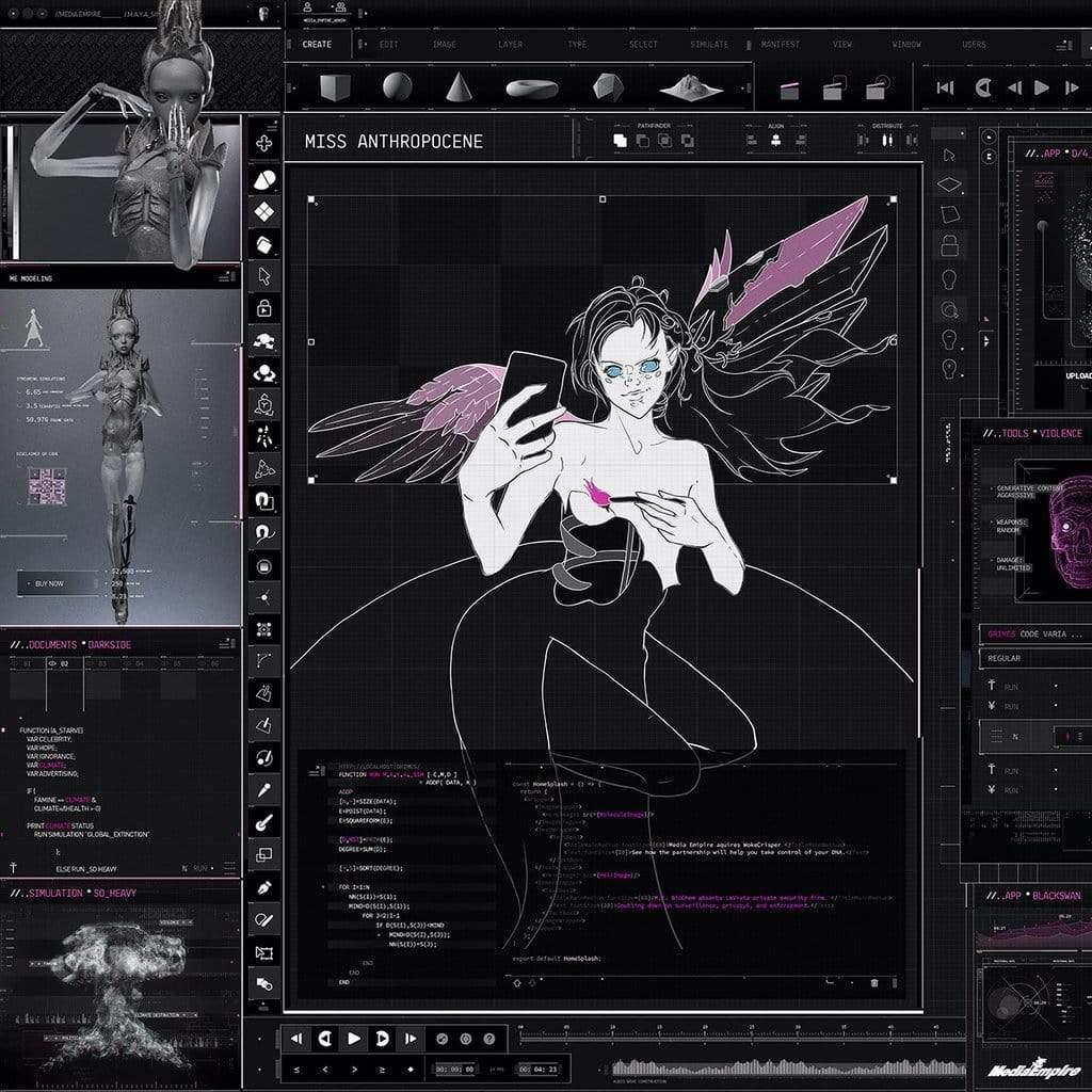 Grimes - Miss Anthropocene (Indie Exclusive, Pink Vinyl) (LP) - Joco Records