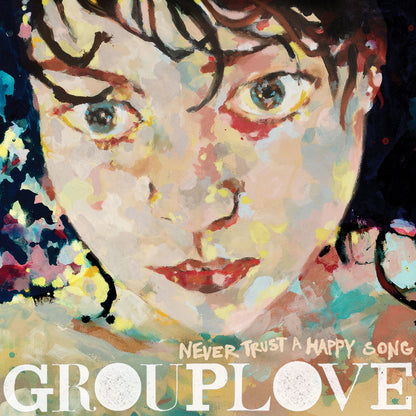 Grouplove - Never Trust a Happy Song (Limited Edition, Bone Vinyl) (LP) - Joco Records