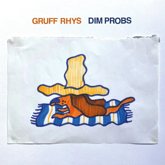 Gruff Rhys - Dim Probs (Indie Exclusive Orange Vinyl) - Joco Records